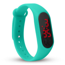 Cargar imagen en el visor de la galería, Reloj de pulsera de deporte LED de silicona para niños y niñas. Moda hombre y mujer